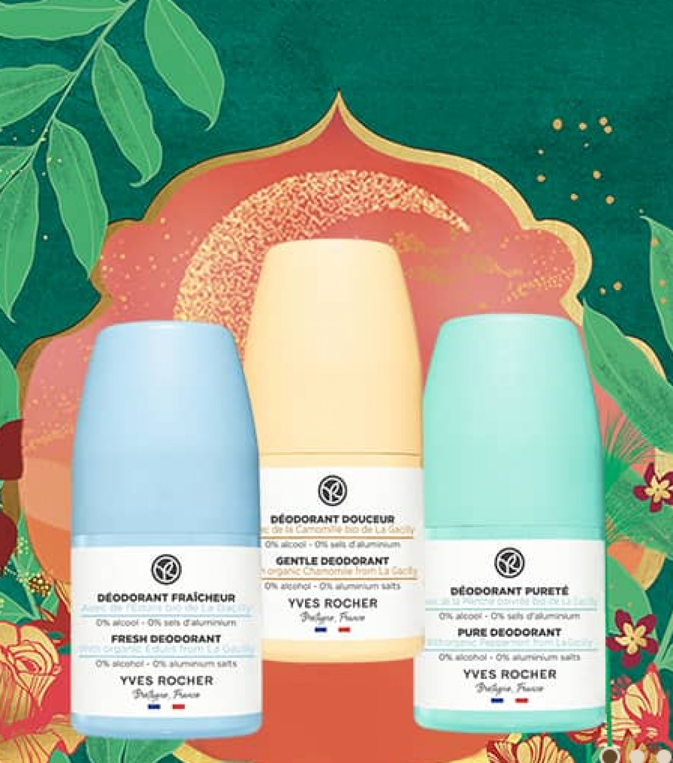 Déodorant 48H Roll on 50 ML chez Yves Rocher